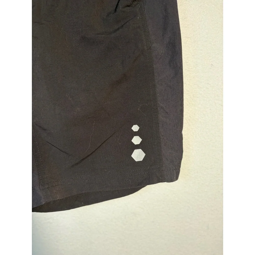 Nakamura Biking Shorts Mens Small Black Excellent Dry-Plus Belted Athletic